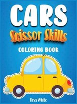 Scissors Skills Cars coloring book for kids 4-8