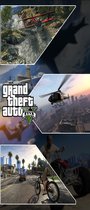 Gta V deurposter 95x215cm