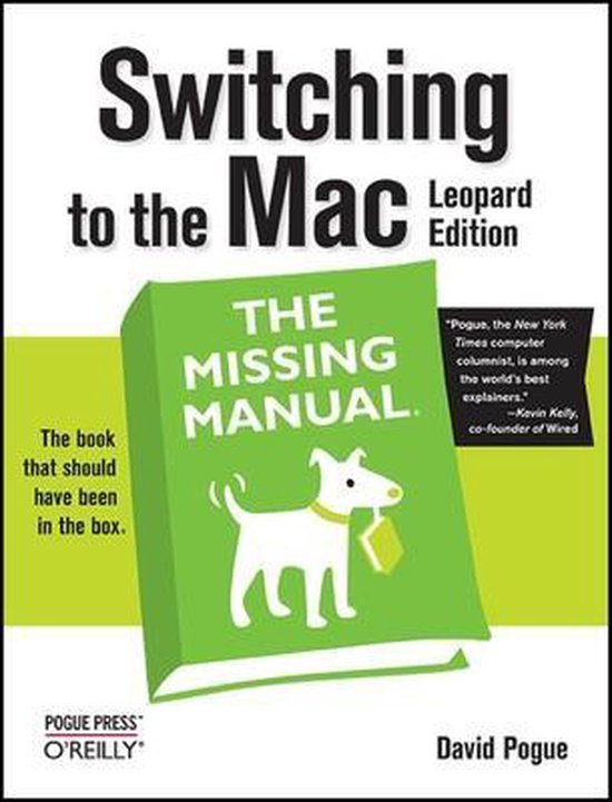 Switching to the Mac: The Missing Manual, Leopard Edition - cover