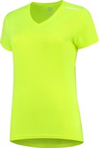 Rogelli Promo Sportshirt - Korte Mouwen - Dames - Fluor - Maat XS