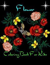 Flower Coloring Book For Kids