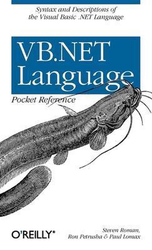 VB NET Language Pocket Reference - cover
