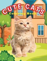 Cute cats coloring book