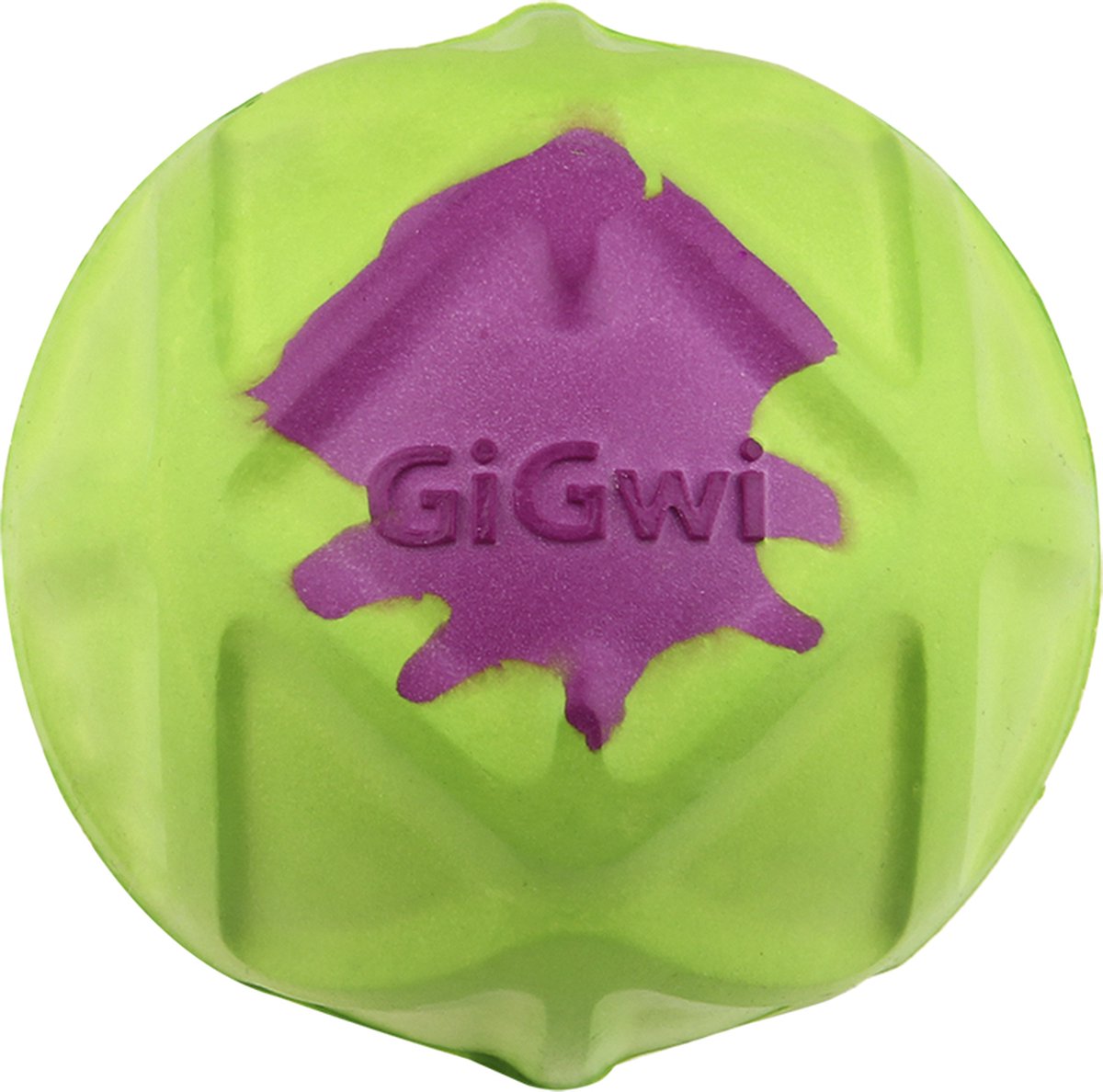 GIGwi Honden speelbal - Rubber hondenbal - Honden stuiterbal - Groen