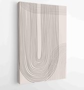 Hand draw Organic shape design for wall framed prints, canvas prints, poster 3 - Moderne schilderijen – Vertical – 1896605962 - 50*40 Vertical