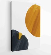 Hand draw Organic shape design for wall framed prints, canvas prints, poster, home decor, cover, wallpaper 3 - Moderne schilderijen – Vertical – 1899776551 - 50*40 Vertical