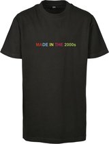 Mister Tee - Made In The 2000s EMB Kinder T-shirt - Kids 146 - Zwart