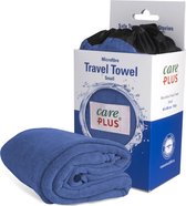 Care Plus Reishanddoek microvezel - Maat: small 40 x 80 cm - Blauw - Travel Towel