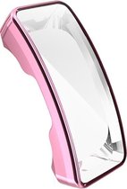 By Qubix - Fitbit Inspire / Inspire HR TPU case (volledig beschermd) - Roze