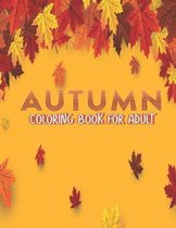 Autumn Coloring Book For Adult