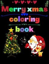 Merry Xmas Coloring Book