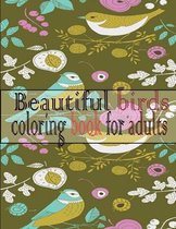 Beautiful birds coloring book for adults