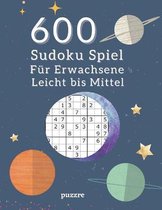 600 Sudoku Spiel Fur Erwachsene Leicht Bis Mittel