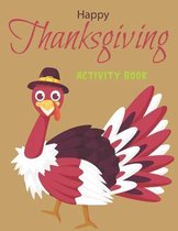 Happy Thanksgiving Activity Book