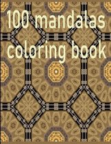 100 mandalas coloring book