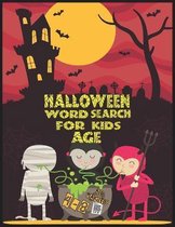 Halloween word search for kids ages 4-8