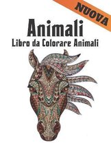 Libro da Colorare Animali Nuova