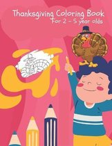 THANKSGIVING COLORING BOOK FOR 2-5 year olds