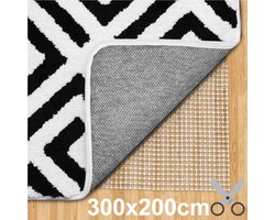 VITAMO™ Premium Anti Slip Onderkleed - Antislip Mat - Ondertapijt - Nooit meer uitglijden - Voor tapijt en vloerkleed - 300 x 200cm - 6m² - XL Voordeel