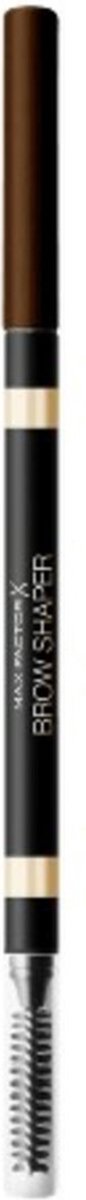 Max Factor Brow Shaper Wenkbrauwpotlood 030 Deep Brown - 3 x - Voordeelverpakking