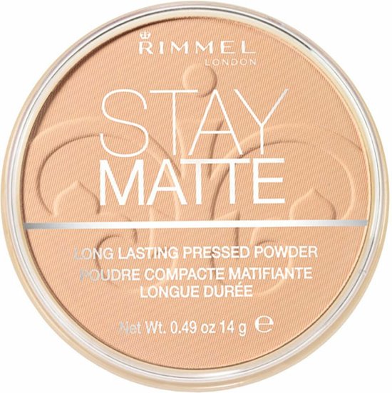 Rimmel London Stay Matte Pressed Powder - Peach Glow - Beige