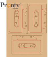 Pronty MDF Retro Cassette bandjes 465.643.034 A5