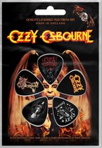 Ozzy Osbourne Plectrum Ordinary Man Set van 5 Multicolours