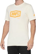 100percent Essential T-shirt Met Korte Mouwen Beige M Man
