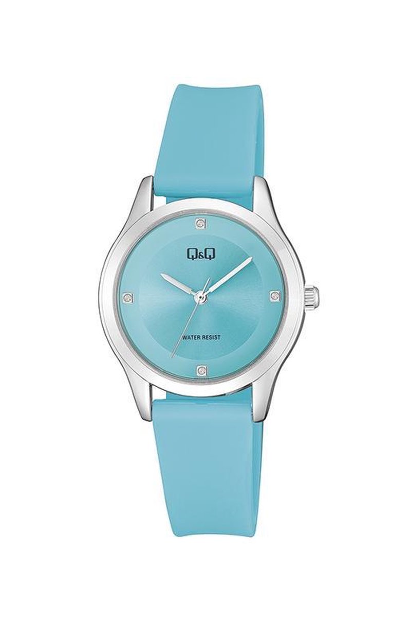 Turquoise QQ dames horloge QZ51J372