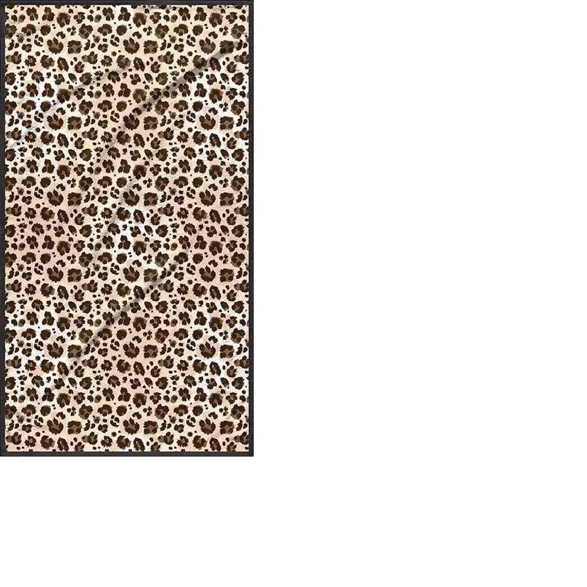 Handdoek panterprint - Strandlaken panter print luipaard print XXL