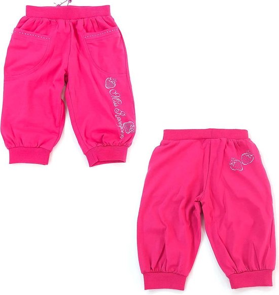 Pantalon de jogging fille vêtements bébé rose taille 86