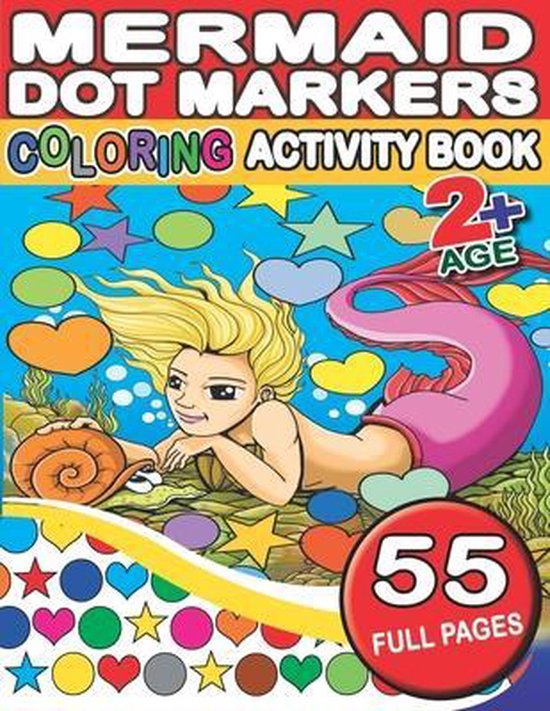 Kiddie Press Do a Dot Markers Activity Books- Mermaid Dot Markers ...