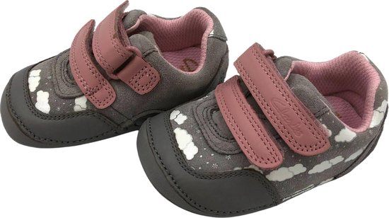 Zeeslak Verlichten Jet Clarks Kinderschoenen Baby sneakers babysneakers klittenband schoenen |  bol.com