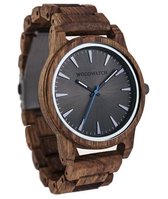 De officiële WoodWatch | Reveler Kosso | Houten horloge heren