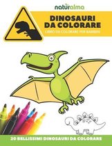 Naturalma Dinosauri da colorare libro da colorare per bambini