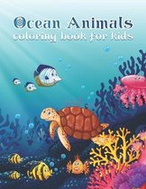 Ocean Animals Coloring Book For Kids