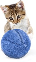 Pet Friendz - Magic Rolling Ball - Kattenspeeltjes - Kattenspeelgoed - Kattenspeeltjes Intelligentie - Elektrisch - Inclusief 4 Stijlvolle Hoesjes - Gratis Batterijen