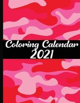 Coloring Calendar 2021