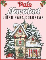 Pais Navidad Libro para colorear