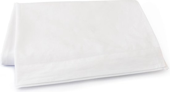 Laken Elegance en percale de Katoen - blanc 150x250