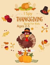 I Spy Thanksgiving Book For Kids Ages 2-5