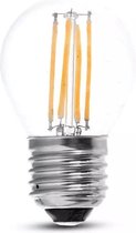 LED filament lamp - E27 - 4 Watt - warm wit 2700K - 400 lumen