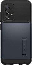 Geschikt voor Spigen - Samsung Galaxy A72 - Slim Armor Case - Grijs