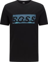 Hugo Boss T-shirt - Mannen - zwart/blauw