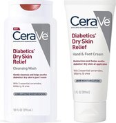 CeraVe Beste Combi Body Wash voor Diabetes droge huid - Handcrème & Voetcrème voor Diabetes droge huid