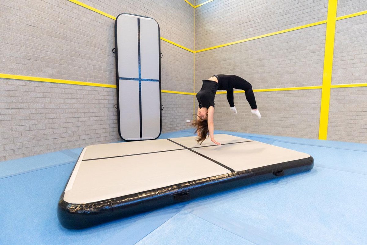 GymPro Airtrack Turnmat Compleet 20 cm dik! 3 meter x 2