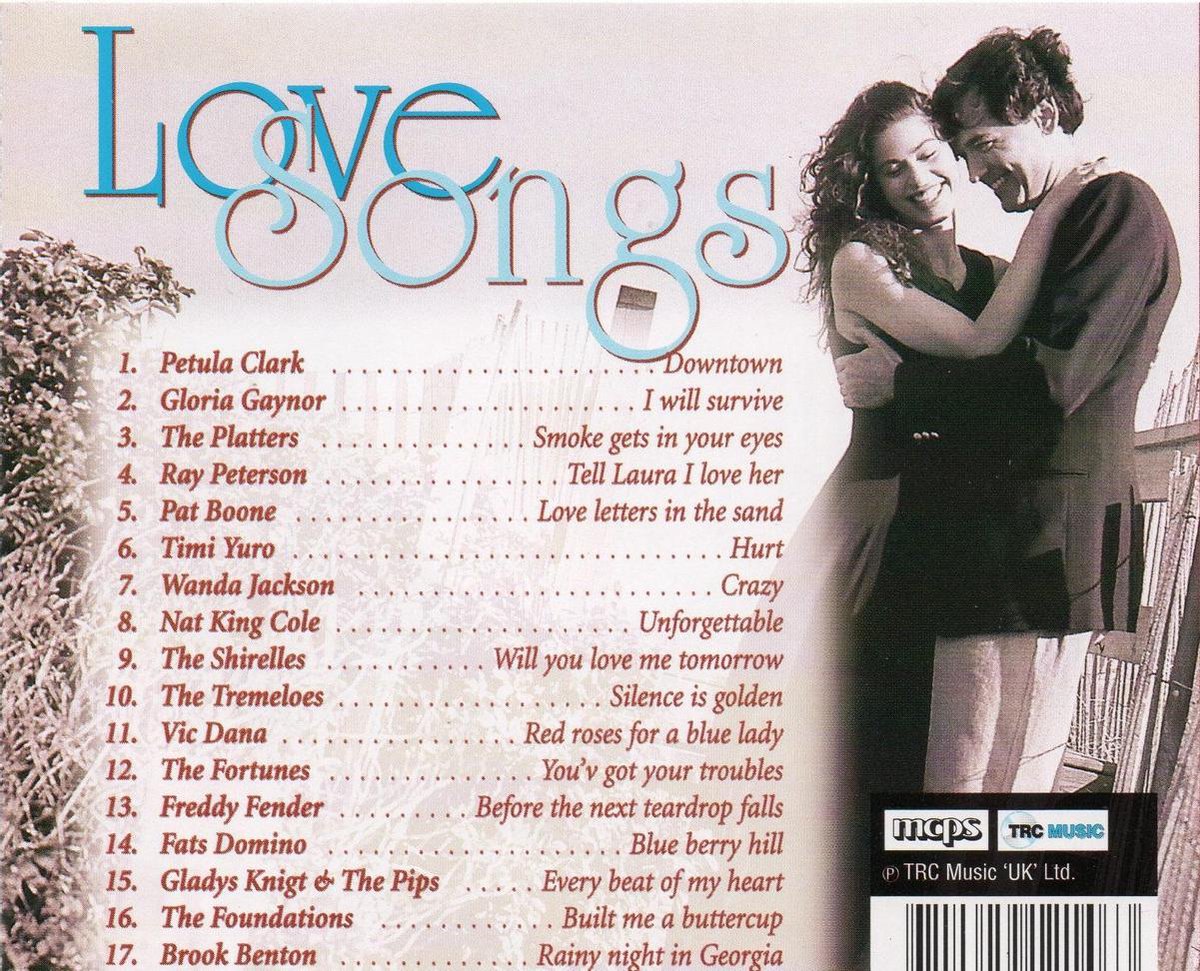 Love Songs, Diverse Artiesten CD (album) Muziek