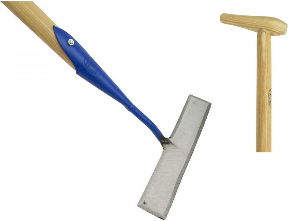 Schoffel rechthoek 22cm 170cm steel de Wit
