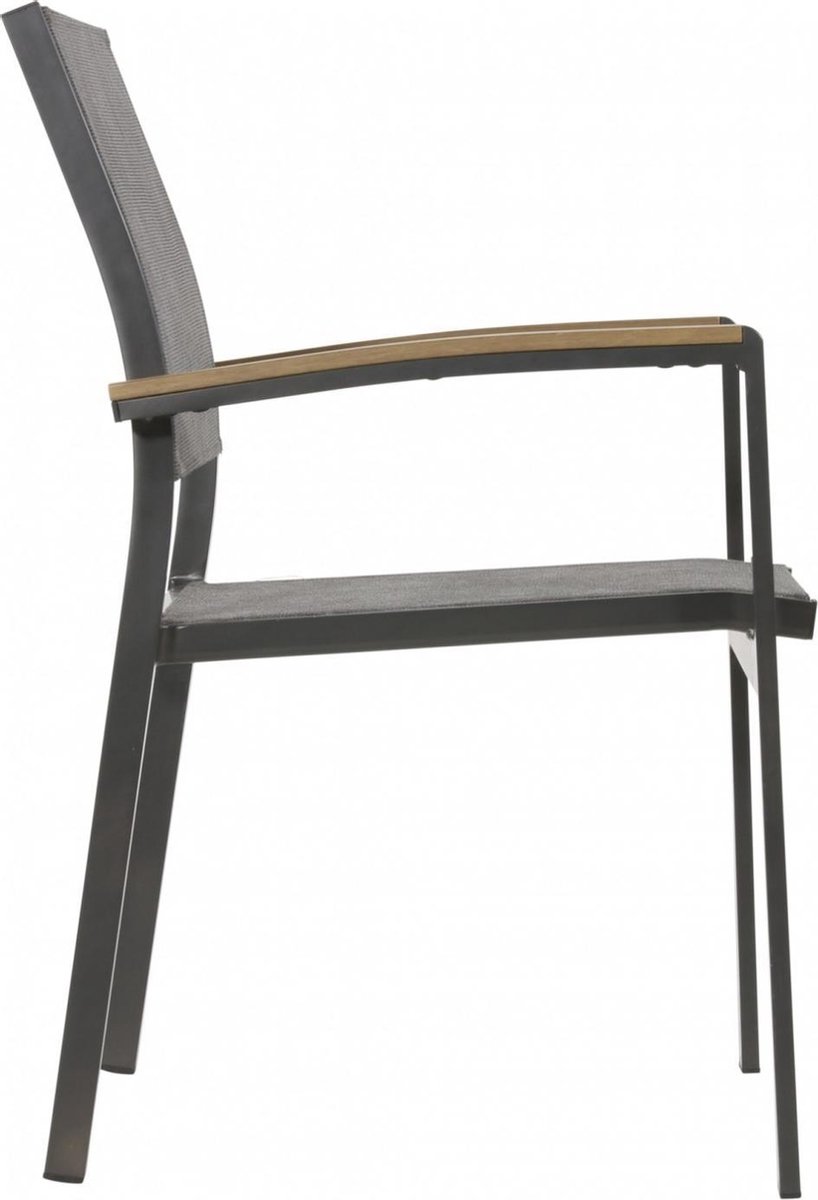 Lesli Living Outdoor Living Tuinstoel Arezzo - Antraciet