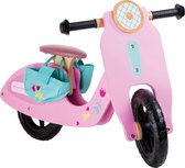 Draisienne en bois filles - Speedster rose - hauteur d'assise 35cm - jouets en bois à partir de 3 ans